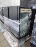 True glass door refrigerated merchandisers