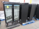 True 2-glass door refrigerated merchandisers