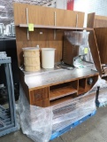 wooden nut butter/bulk cabinet