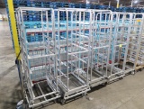 aluminum sheet pan racks w/ space for drip tray