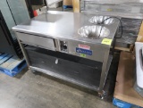 Avalon donut finishing table, on casters