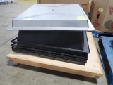 iced product pans, plastic & stainless