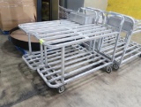 aluminum stocking carts
