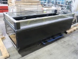 Hussmann island freezer, self-contained