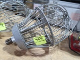 stainless mixing whisk
