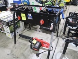 Portable propane double burner