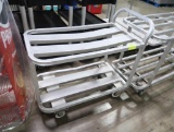 aluminum stocking cart