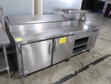 Wasserstrom pizza prep station