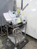 Bizerba deli slicer, on stand