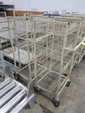 wire basket stocking carts