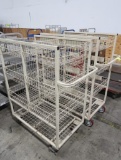 wire basket stocking carts
