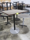 bar height table w/ laminate top