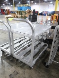 aluminum stocking cart