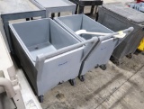 Follett ice transport carts w/ ice shovel