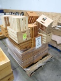 pallet of wooden crates