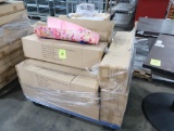 pallet of holiday orchid carriers