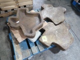 pallet of TX watering bowls