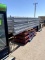 NINE SECTIONS OF PALLET RACKING