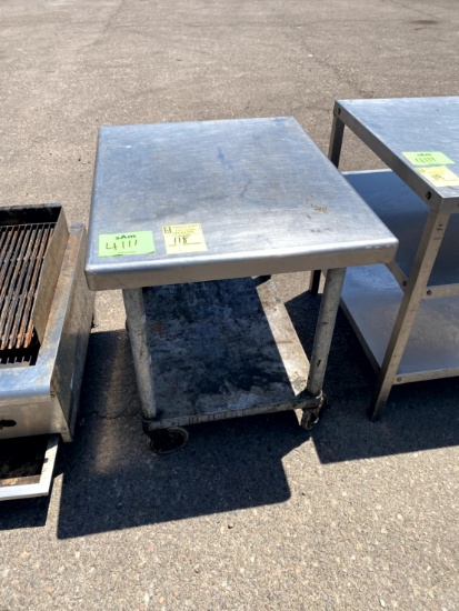 STAINLESS STEEL TABLE