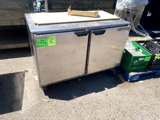 BEVERAGE AIR UNDER COUNTER FREEZER