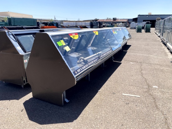28FT RUN OF HUSSMANN DELI CASES