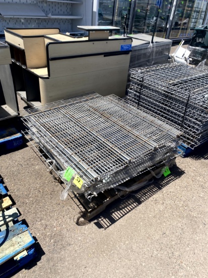 PALLET OF RACK DECKING