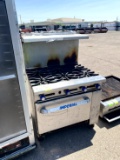IMPERIAL SIX BURNER GAS RANGE
