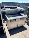 TRUE REFRIGERATED PREP TABLE