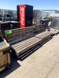 (2) WOOD BENCHES