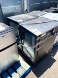 (2) GLASS DOOR COOLERS