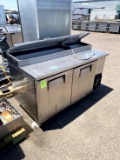 TRUE REFRIGERATED PREP TABLE