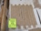 pallets of glass mosaic tile, tanish color