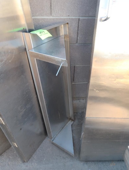 stainless wall shelf