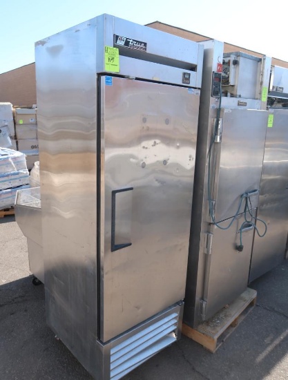 True stainless freezer