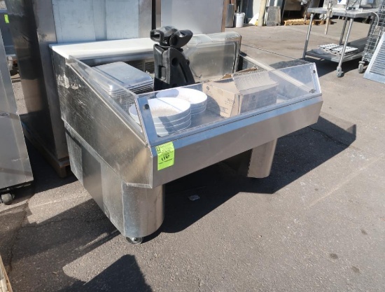 Federal refrigerated merchandiser, w/ contents
