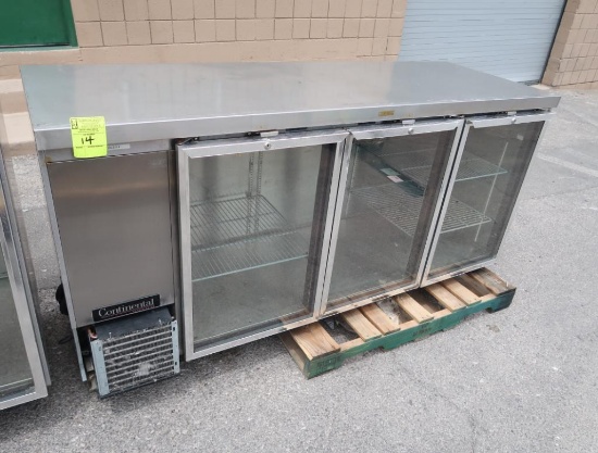 Continental under-bar refrigerator