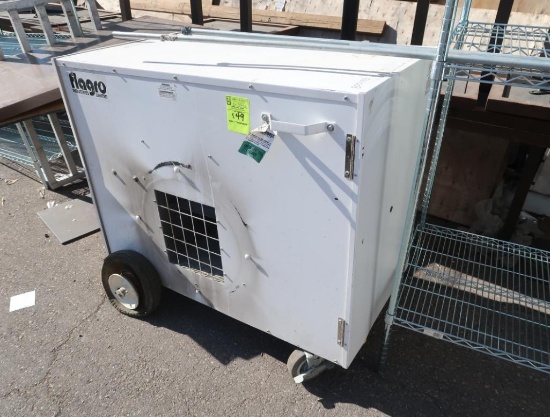 Flagro construction heater, unvented/unattended
