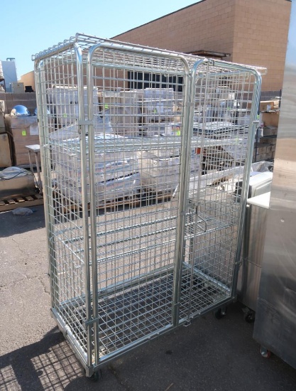 wire cage cart
