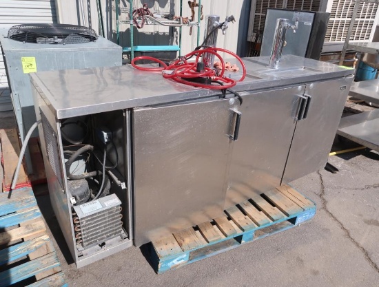 Perlick keg cooler w/ taps