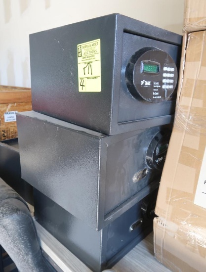 hotel/home safes w/ digital keypads