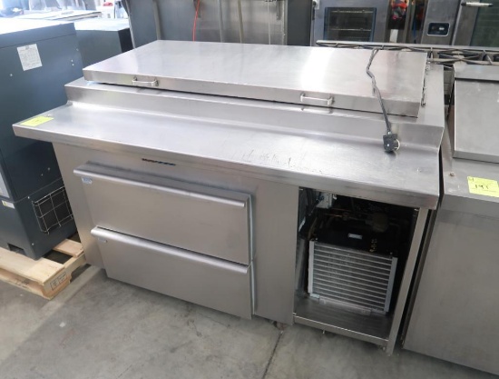 Turbo Coil refrigerated prep table