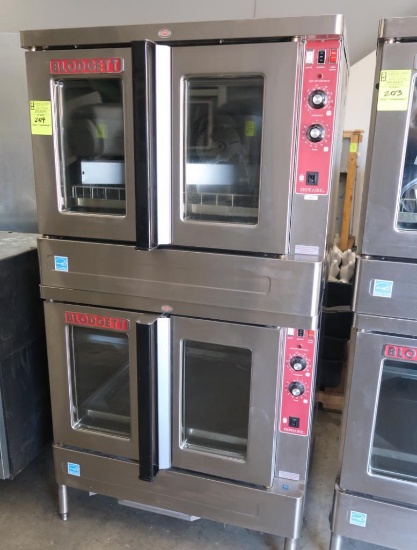 Blodgett double-stacked convection oven, look new