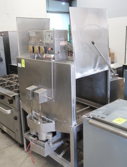 American Dish Service pass-through dishwasher