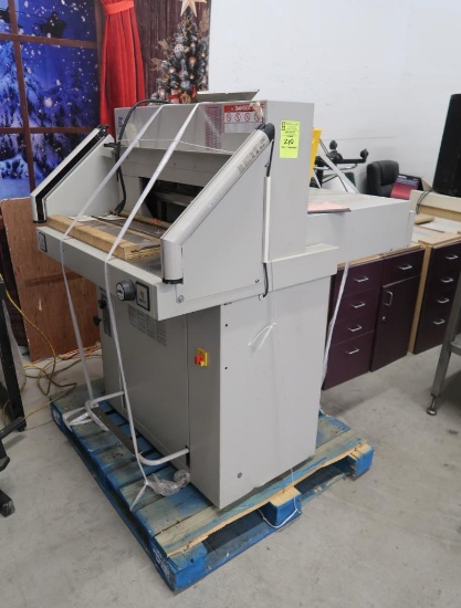 EBA Triumph programable hydraulic paper cutter