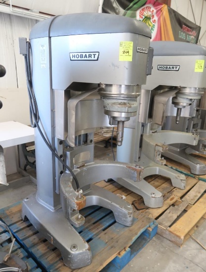 Hobart 140 qt mixer, w/ bowl guard