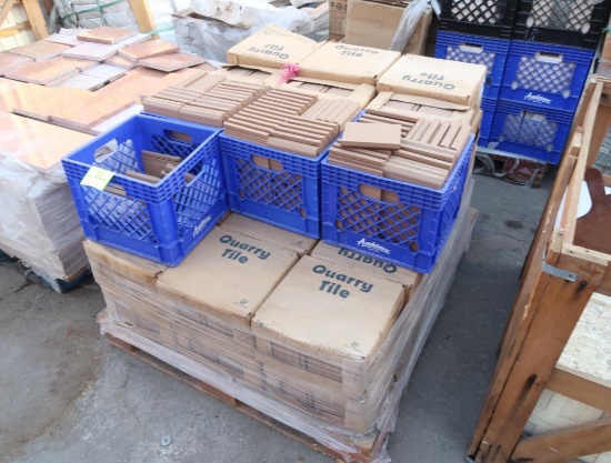pallet of quarry tile base