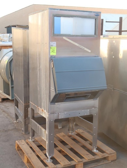 Follett ice storage bin, on stand