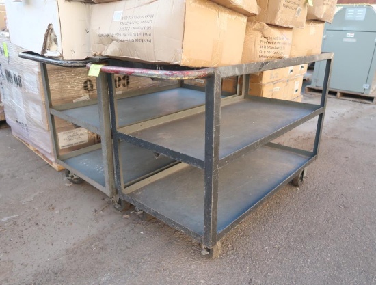 heavy duty 3-tier carts