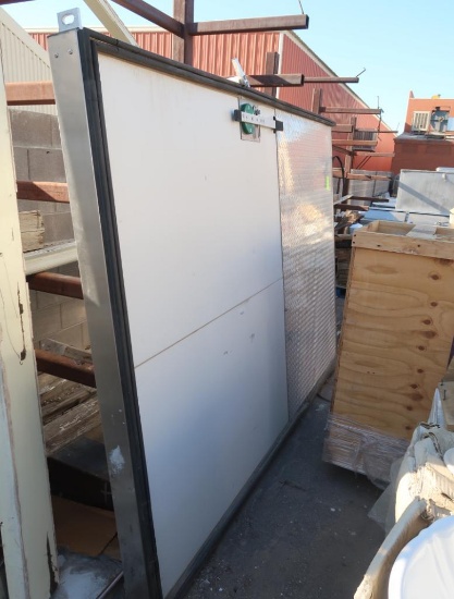 walk-in cooler door