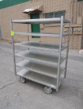 stainless shelving cart